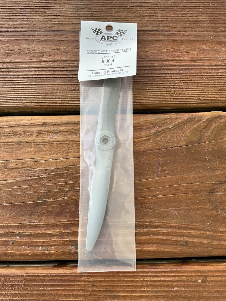 APC #LP08040 Model Airplane Propeller 8 X 4 New