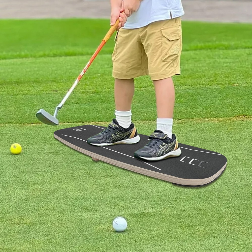 Golf Pressure Plate Golf Swing Weight Shift Balance Board Training Aid Beginner