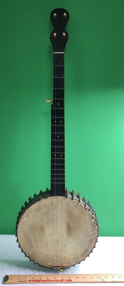 Antique 1907 Five String Banjo Needs Love And Work Gorgeous Craftsmanship