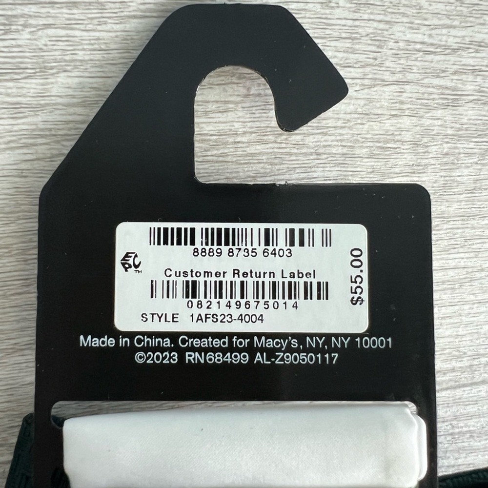 Alfani Men's Solid Textured Green Pre-Tied Bow Tie & Solid Pocket Square Set