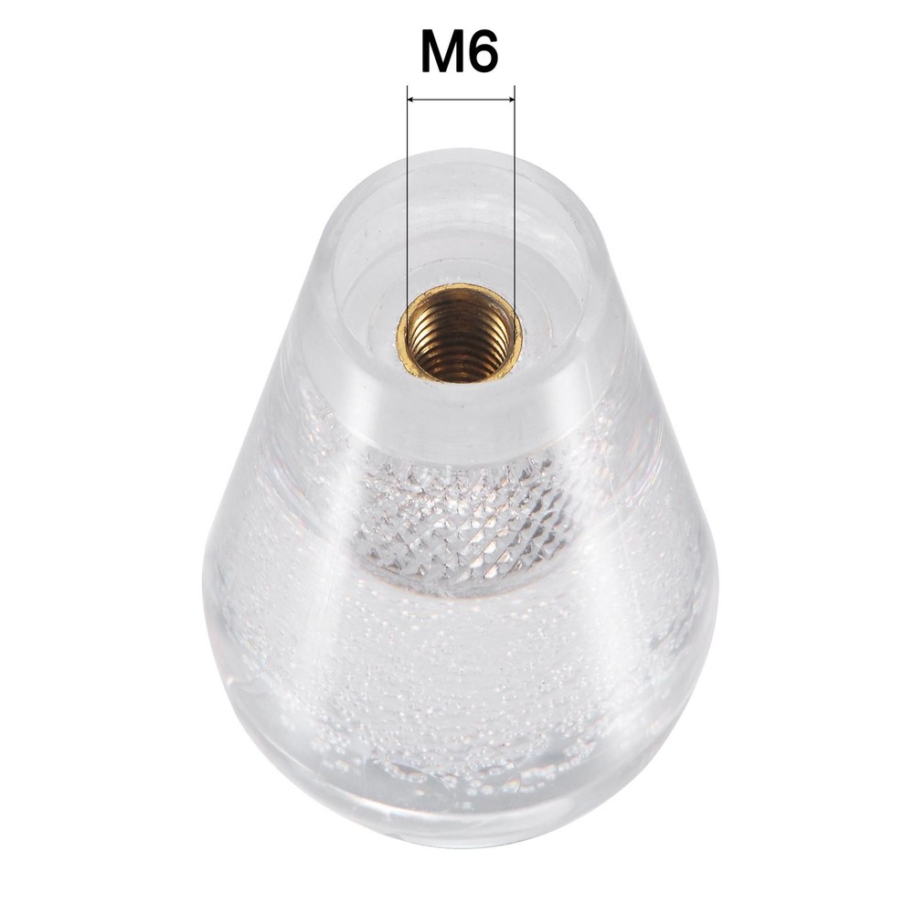 Ellipse Oval Joystick Head Ball Top Handle Arcade Game Replacement White