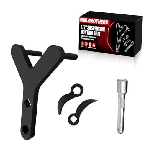 1/2" Suspension Control Arm Prying Tool Kit - Bushing Removal Tool & Pry Bar
