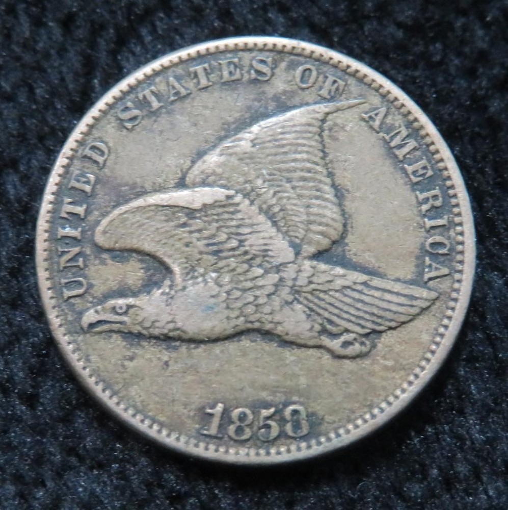 1858 Flying Eagle * Better Grade * Nice Details * 5862