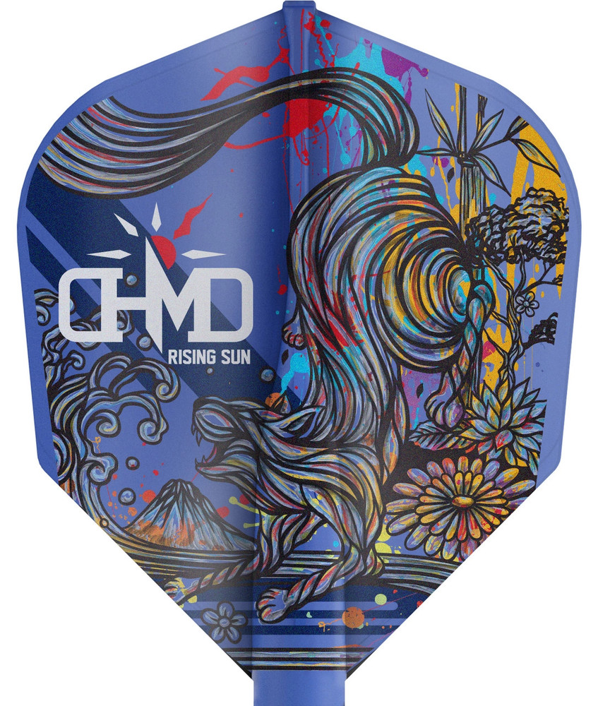 Target 8 Flight Haruki Muramatsu Shape No. 6 - Blue/White