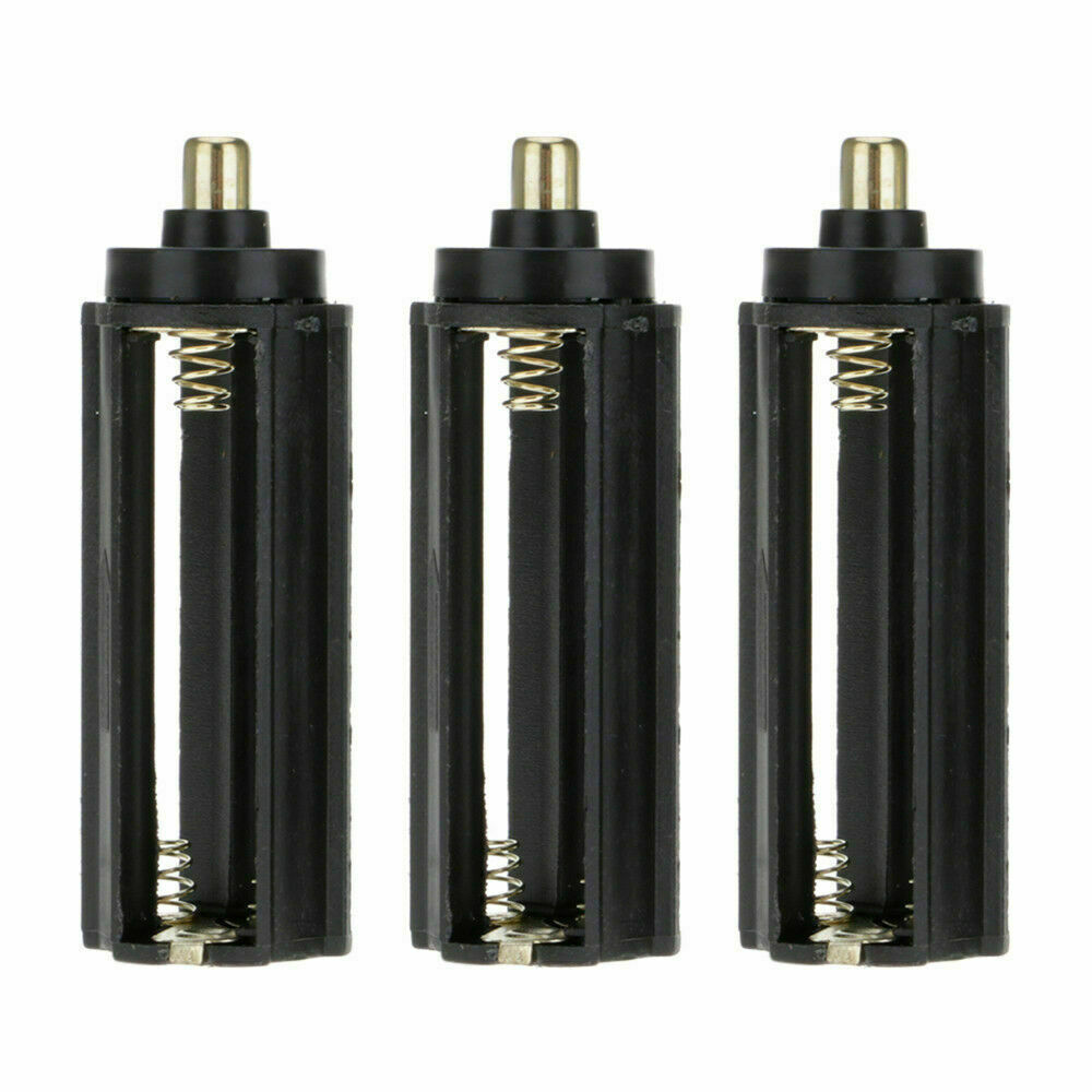 3 x Tactical 18650 Flashlight High Powered 5Modes Zoomable Aluminum