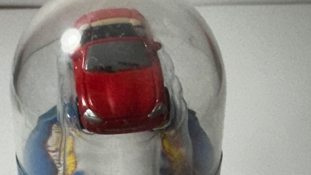 Hot Wheels Atomic FireBall Flix Candy Dispenser from 2000