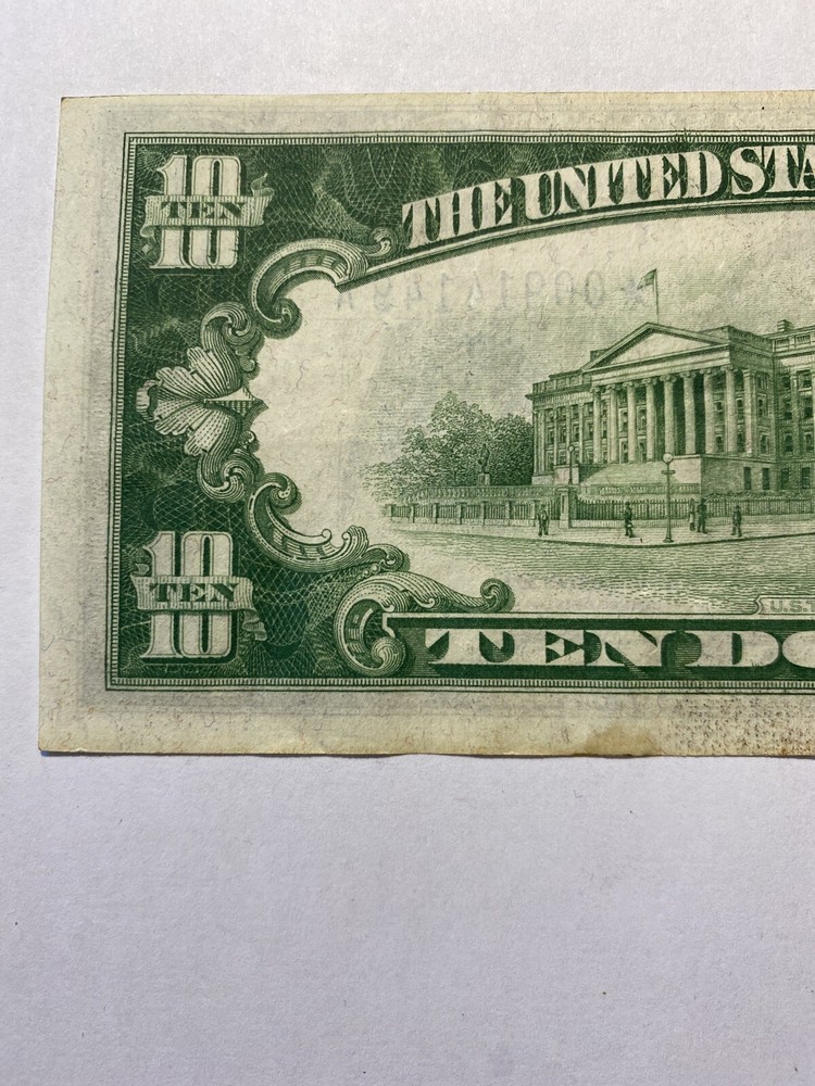 FR. 1701* 1934-A $10 SILVER CERTIFICATE *SHARP STAR NOTE*