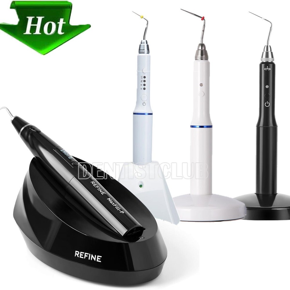 Wireless Dental Endodontic Obturation System Gutta Percha Endo Heated Pen +Tips