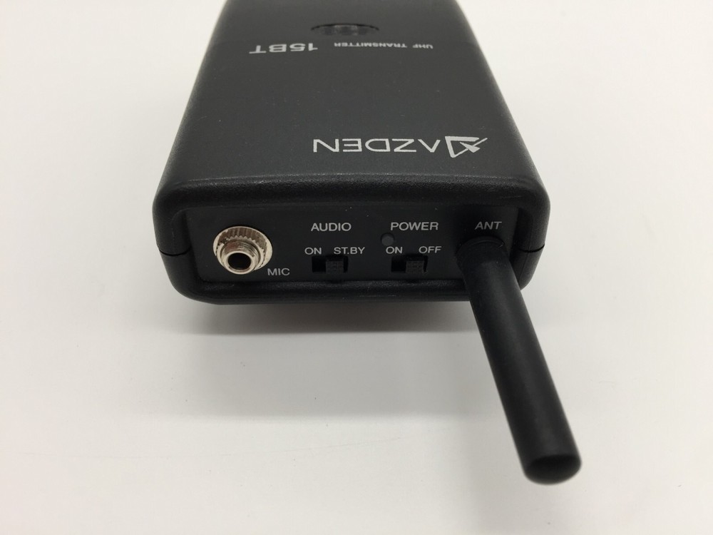 Azden 15BT Beltpack Wireless Transmitter W/O Microphone FREE S/H