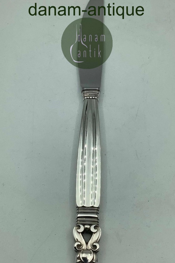 Georg Jensen Sterling Silver King Dinner Knife No