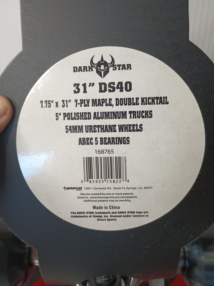 Darkstar Skateboard DS40 Complete Skateboard
