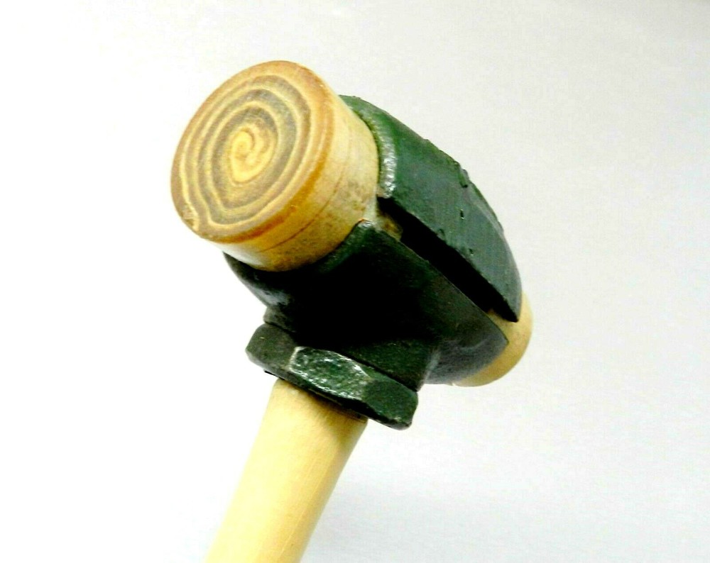 Rawhide Mallet GARLAND 31003 Split Head Hammer #3 with 1-3/4" Rawhide Faces 2.7L