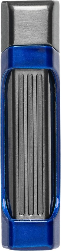 PALIO® Pro Line, Antares Double-Jet Torch Lighter. Side Squeeze Ignition, Blue