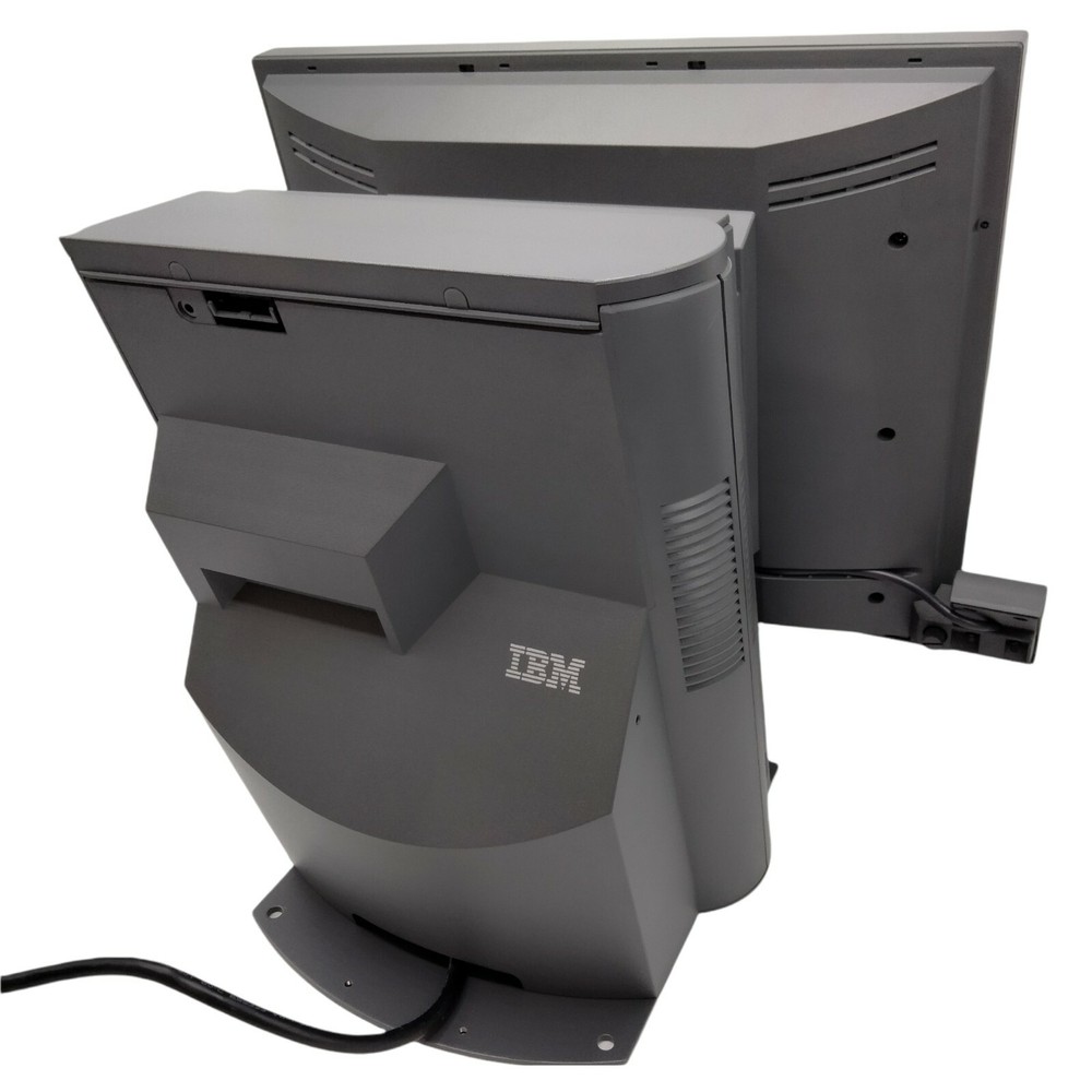 IBM 4852-E26 15" Touchscreen POS Computer Fingerprint Reader Windows POS 2009