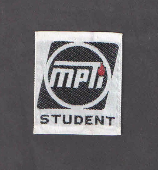 Vintage MPTI Student Flame Patch