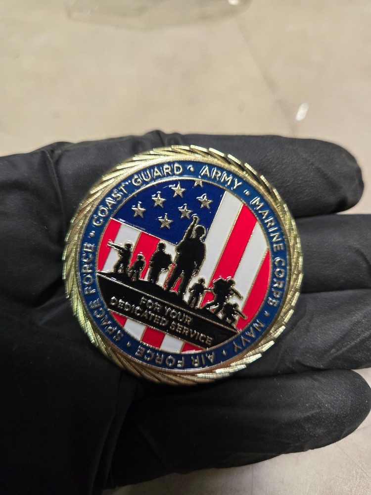 2025 Fedex Honoring Veterans Challenge Coin
