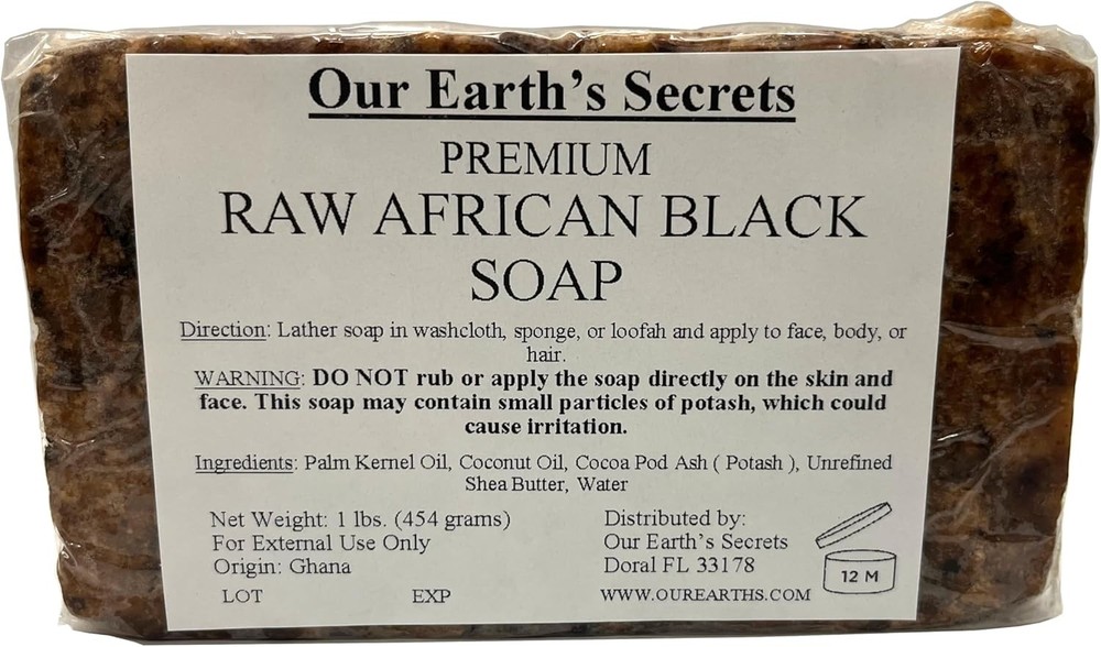 African Bla Soap, 1 lb.