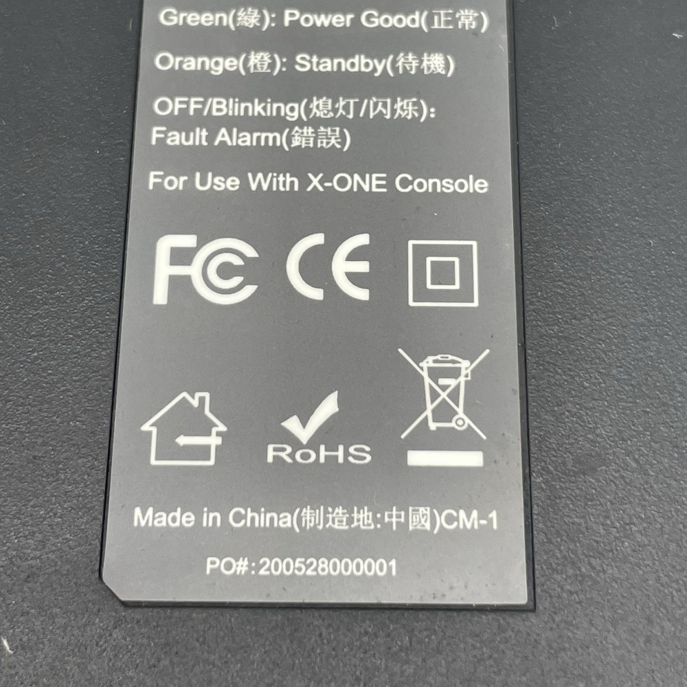 Xbox One AC Adapter Power Supply Model YCC-XB043 Black