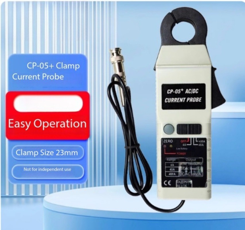 CP05+ AC/DC Current Probe Oscilloscope Clamp with BNC Interface Detection