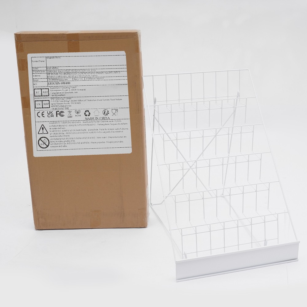 Wire Countertop Rack, Book Display Rack, Comic Book Display Rack