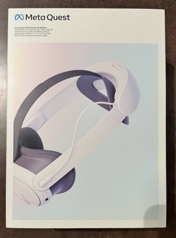 New Meta - Quest 3 & 3S Elite Strap with Battery