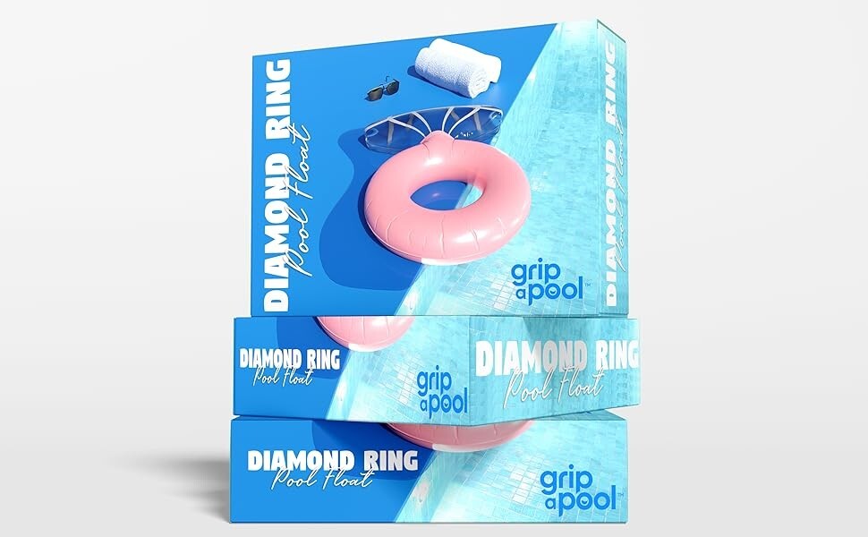 Diamond Ring Bachelorette Pool float Beach & Party Inflatable Floatie for bride