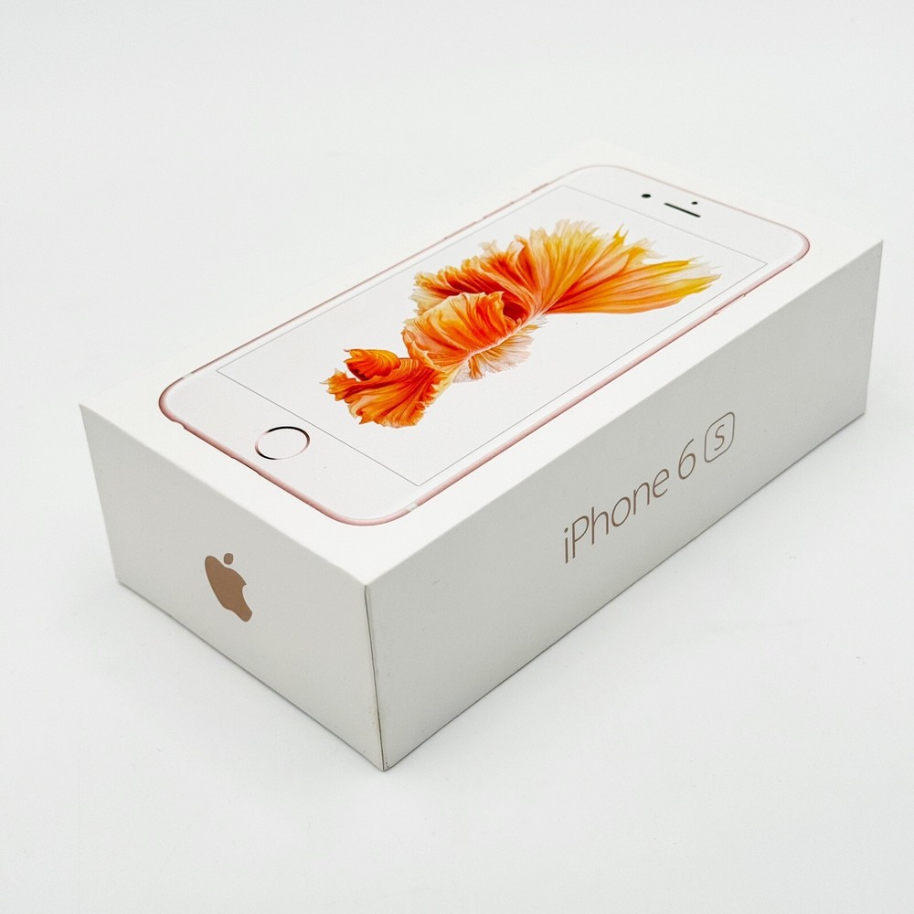 ORIGINAL Apple iPhone 6s Rose Gold 64gb EMPTY BOX ONLY