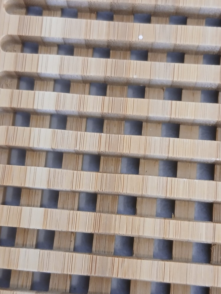 2 Totally Bamboo Square Shaped Trivets 7.76"x7.76"