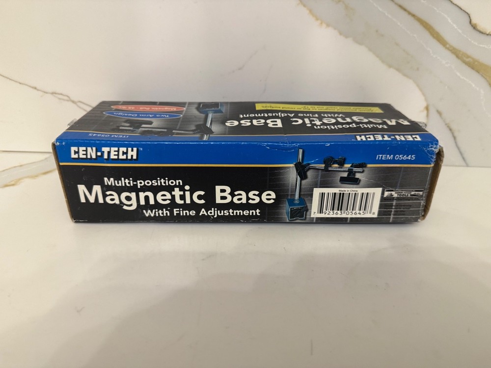 Cen-Tech Multi-Position Magnetic Base w/Fine Adjustment Item 05645