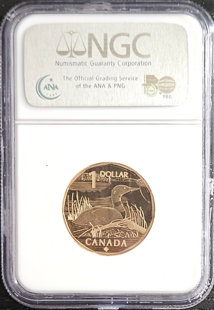 2004 Canada $1 Elusive Loon Proof NGC PF69