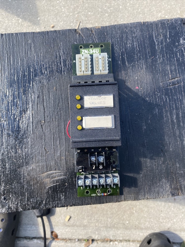 Pyrotronics ZN-34U Gate Valve Supervision Module Replacement Board