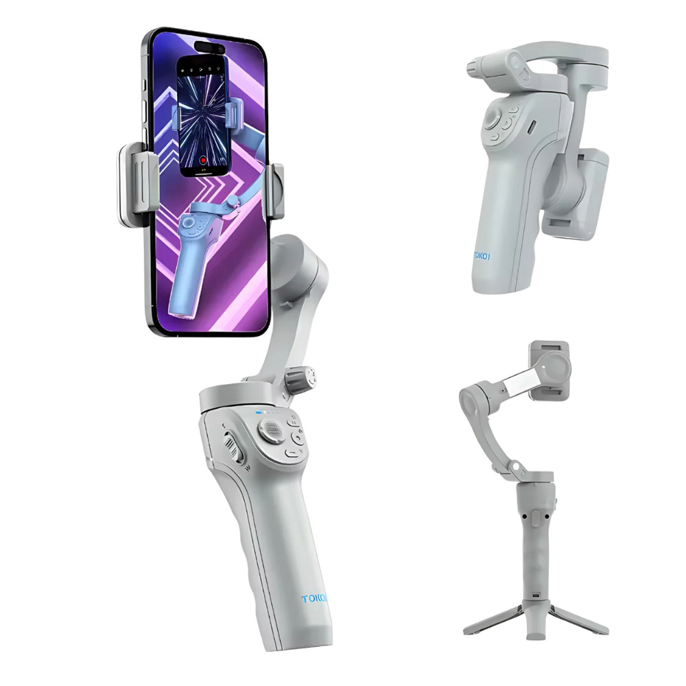 Tokqi M01 3-Axis Gimbal Stabilizer~Open Box
