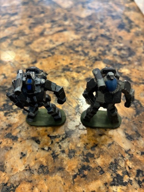 Battletech Assorted; Marauder x 2, Crusader, Shadow Hawk, Griffin, and Locust