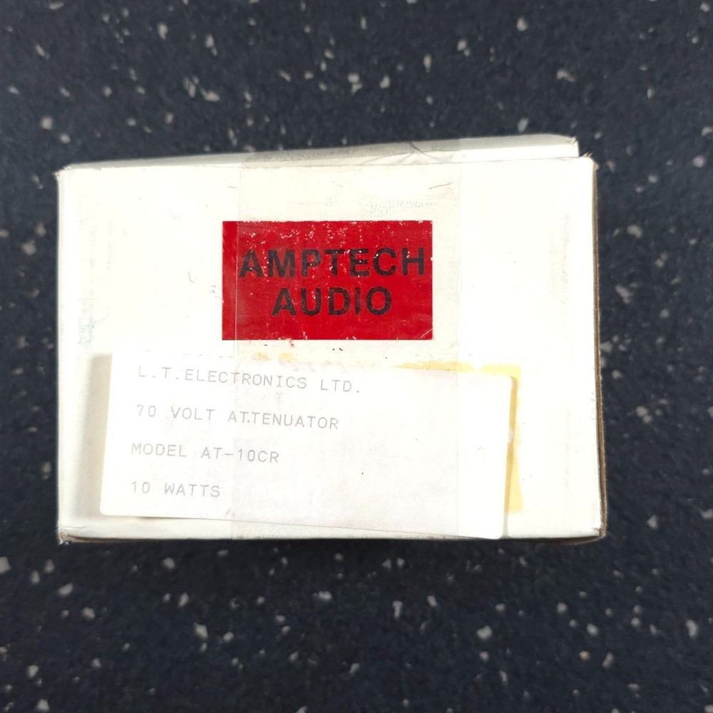 Amptech Audio 70 Volt Attenuator Model AT-10CR