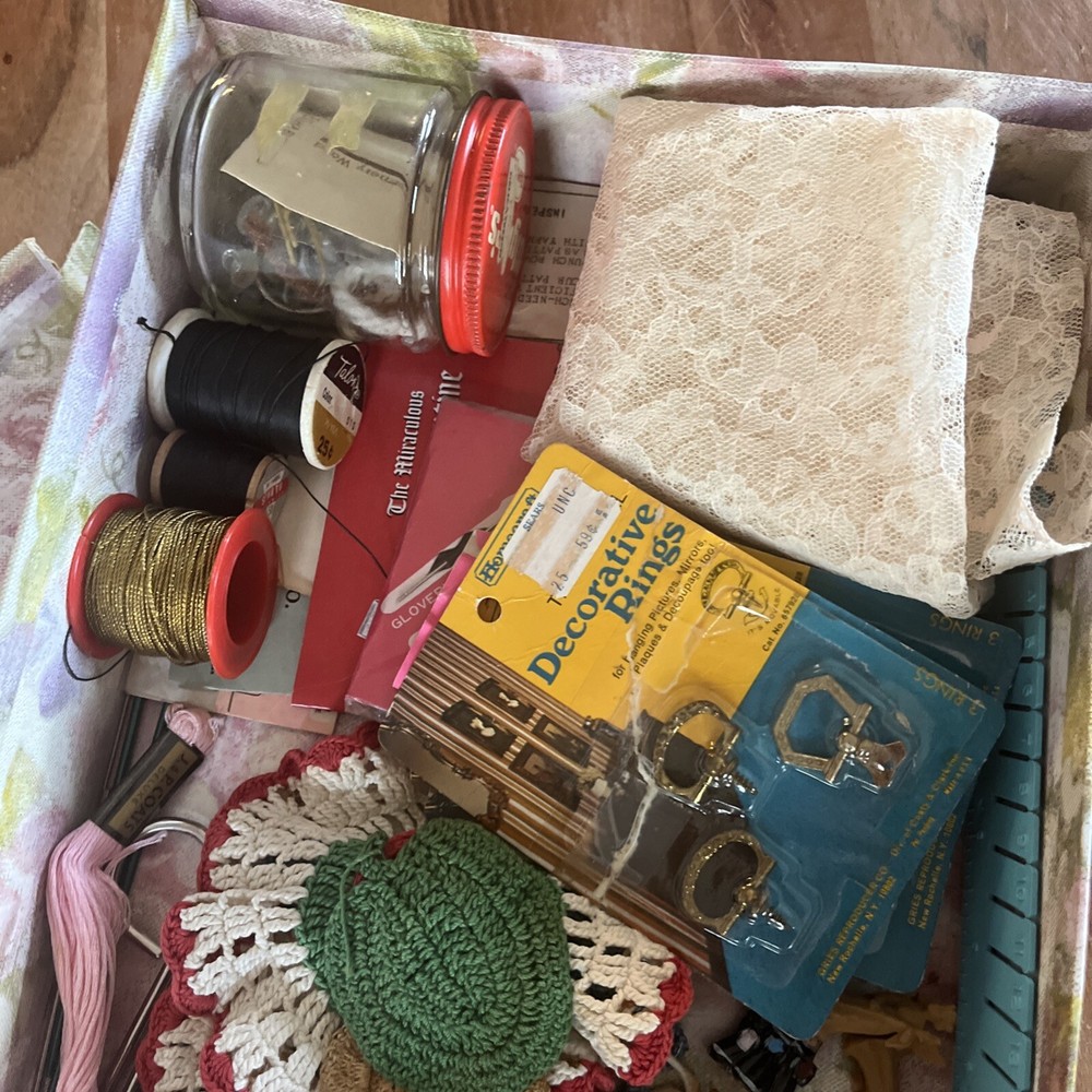 Vintage Crafting Box