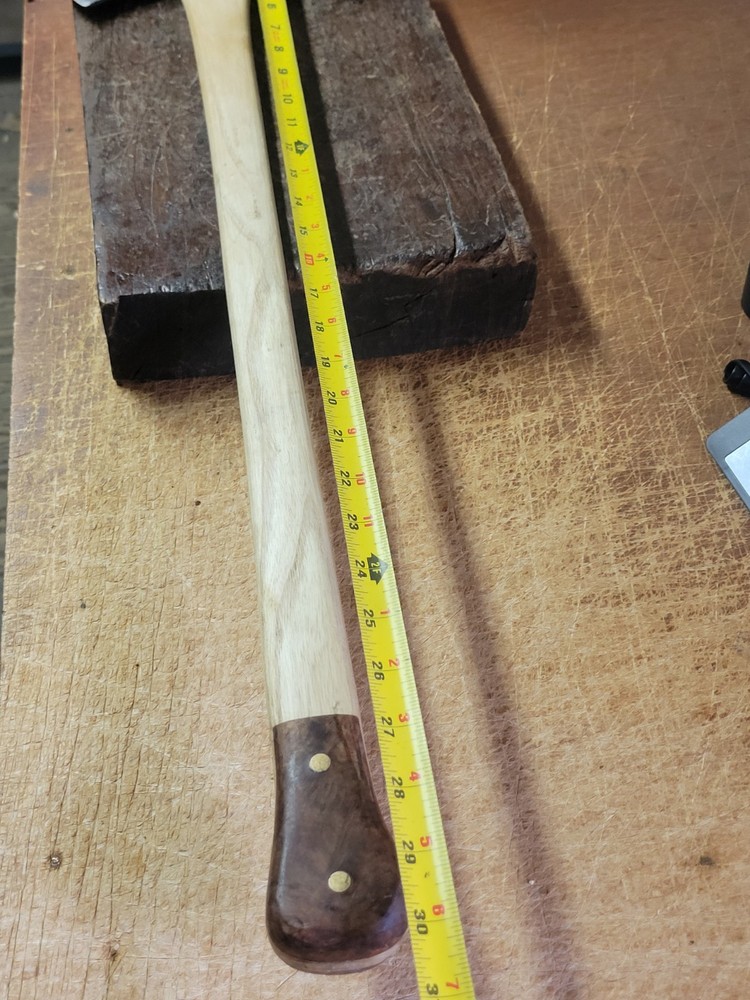 Council Tool Peeler/ Cruiser Double Bit Axe, Custom Handle