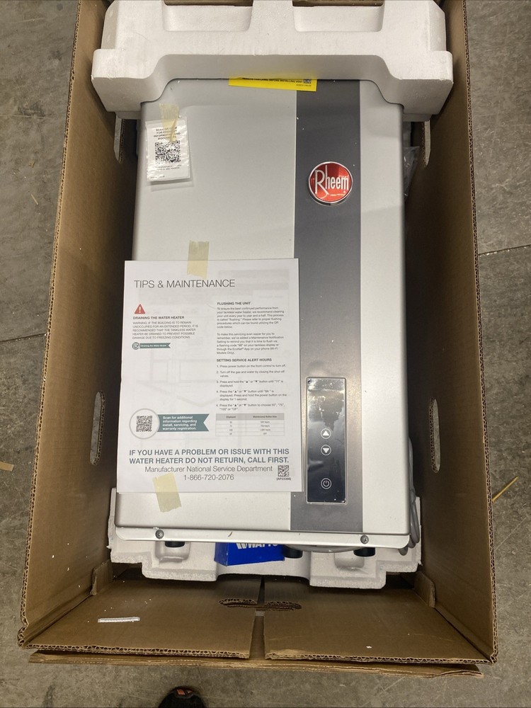 Rheem Performance Plus 7.0 GPM Non-Condensing Indoor Natural Gas Tankless Water