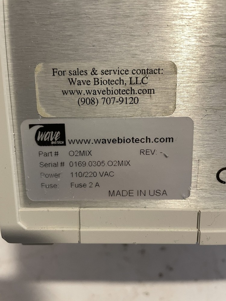 Wave Biotech O2MIX Air Mixer Controller