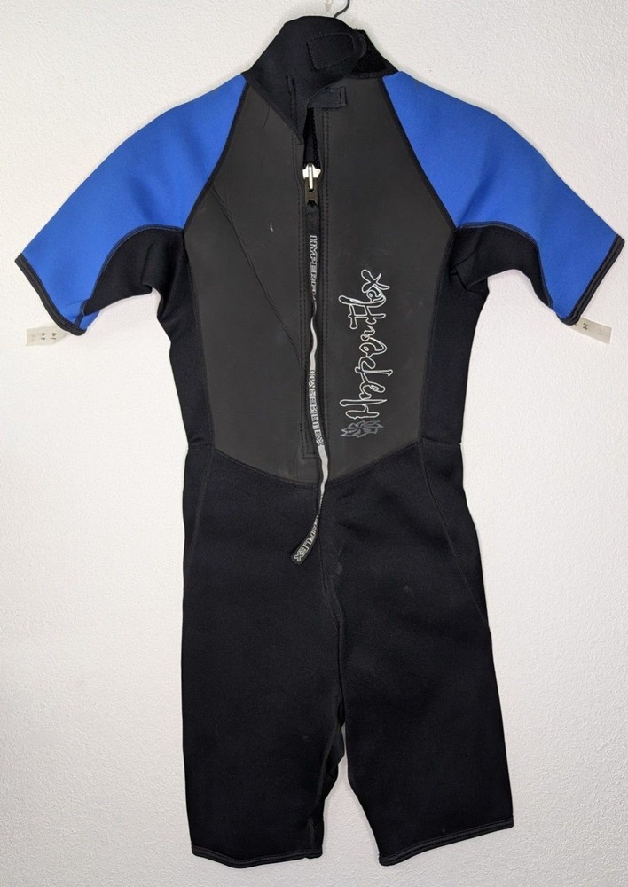 Hyperflex Wetsuit Size 14 Black Blue Wet Suit (A7)