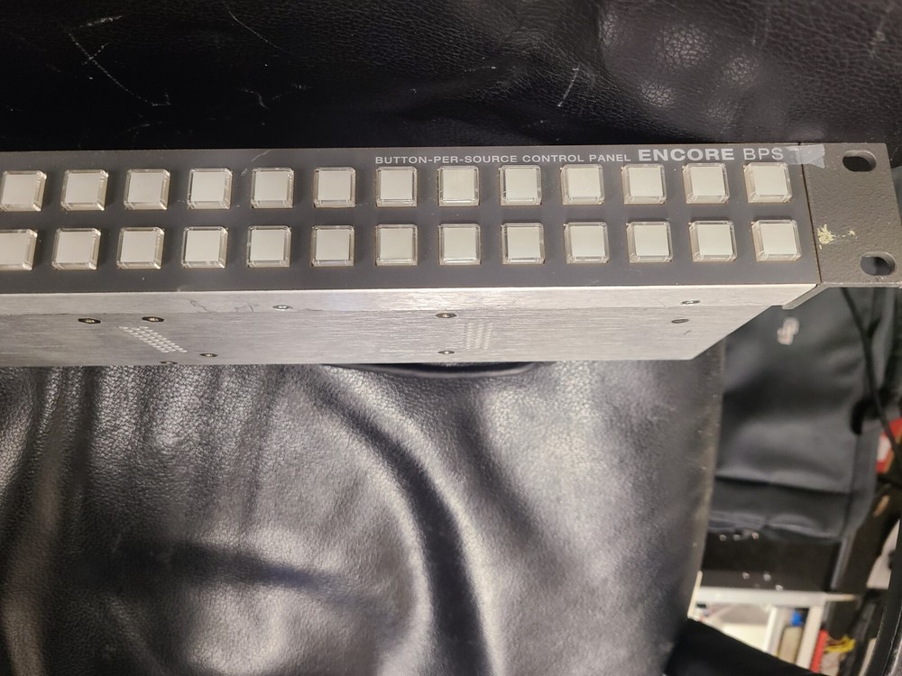 Grass Valley - Encore BPS Button Per Source Control Panel