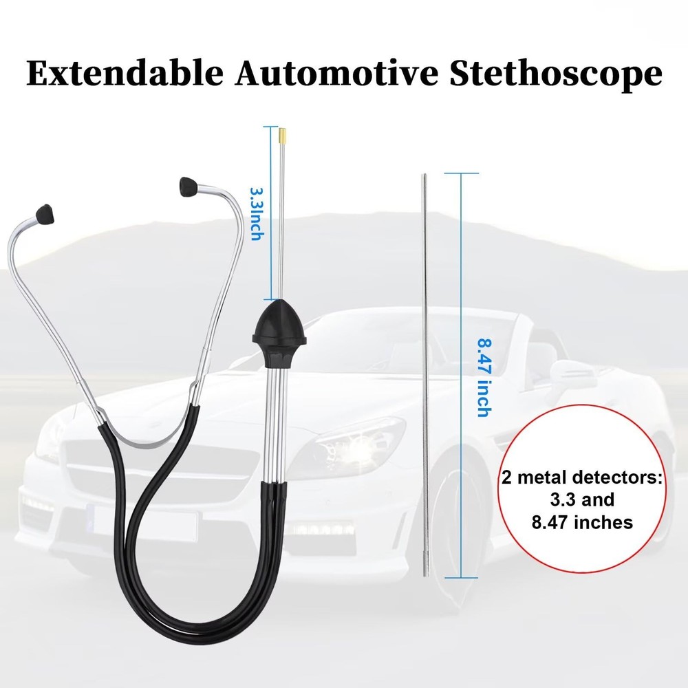 Automotive Mechanic Stethoscope for Engine Diagnostics - Universal Tool