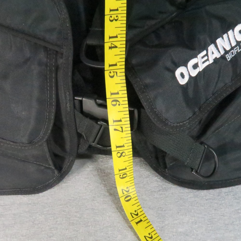 Oceanic Flex Bioflex Scuba Diving Vest Buoyancy Control Device (BCD) Small Black