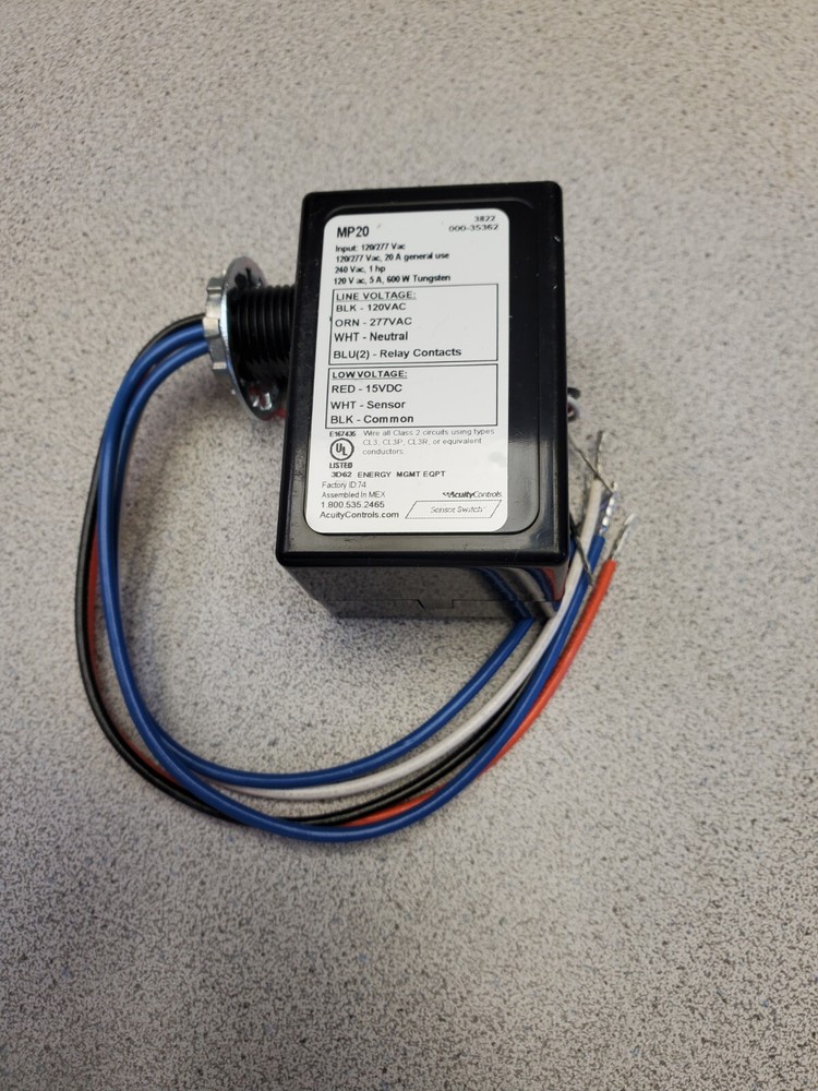 Acuity Controls / Sensor Switch MP20 120/277 VAC Mini Power Pack