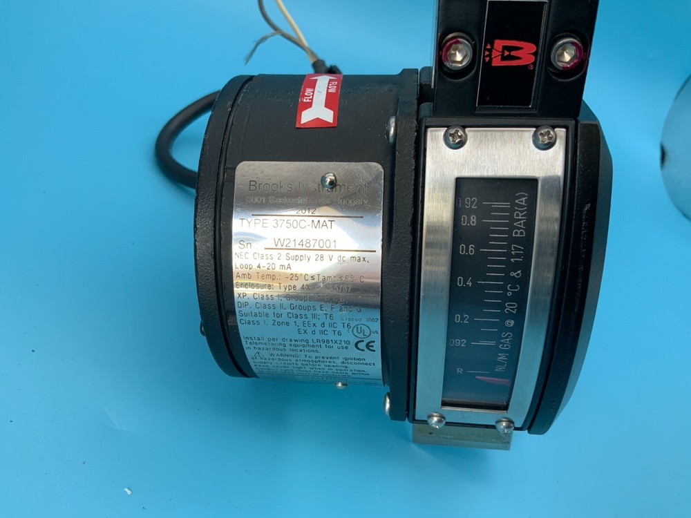 Brooks Instrument MT 3750 Explosion Proof Flow Meter