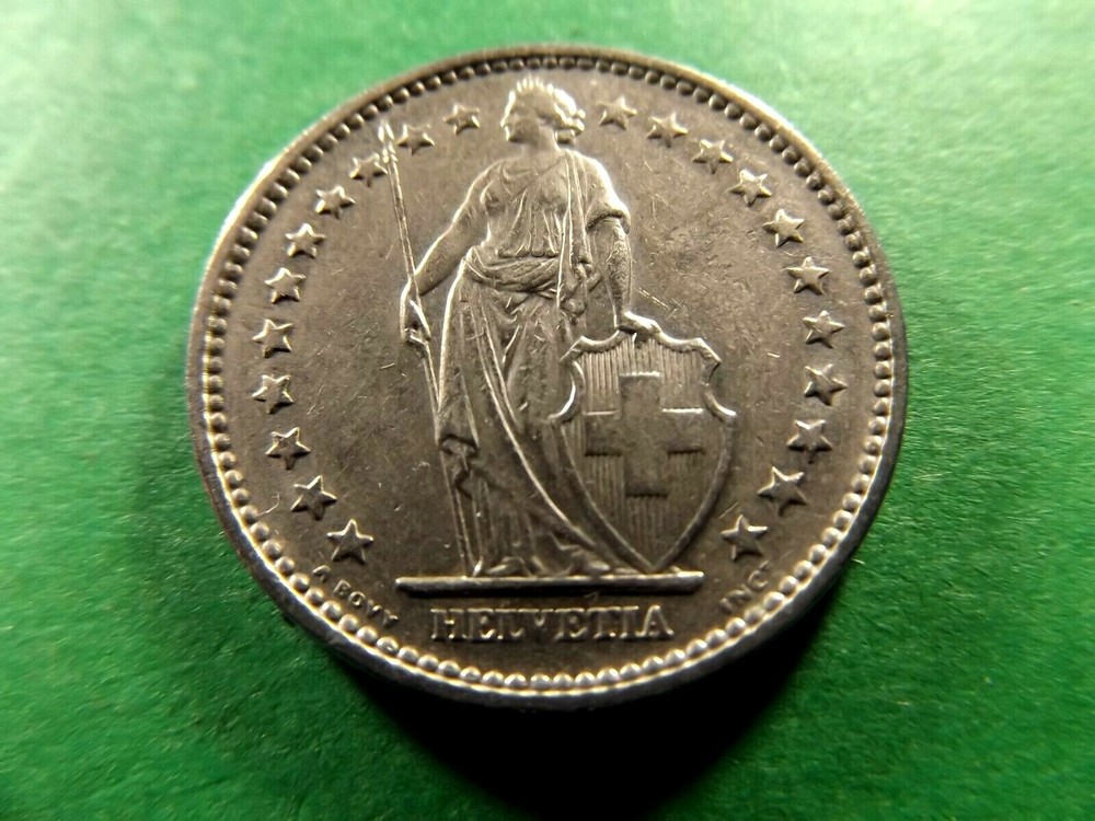 SWITZERLAND 1970 2 Francs