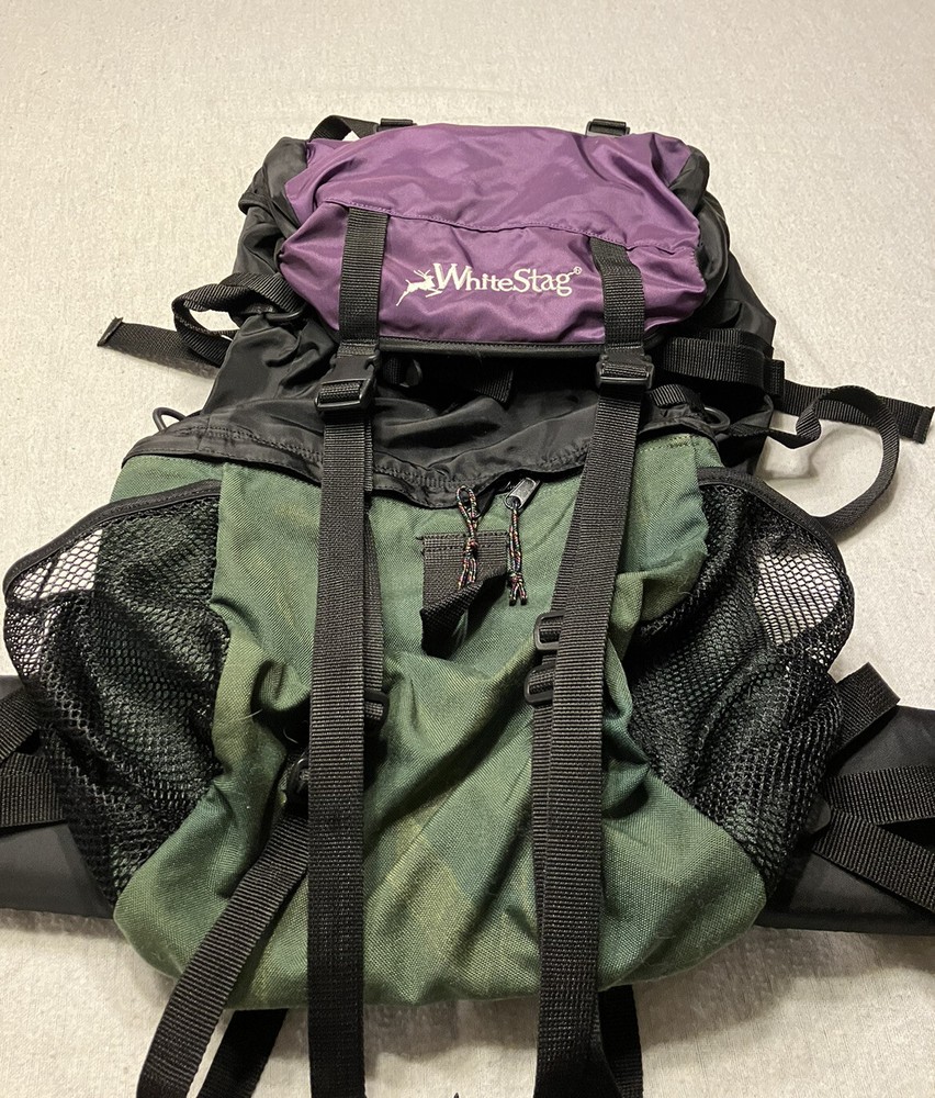 White Stag Hiking Backpack Interior Frame Upper And Lower Compartment