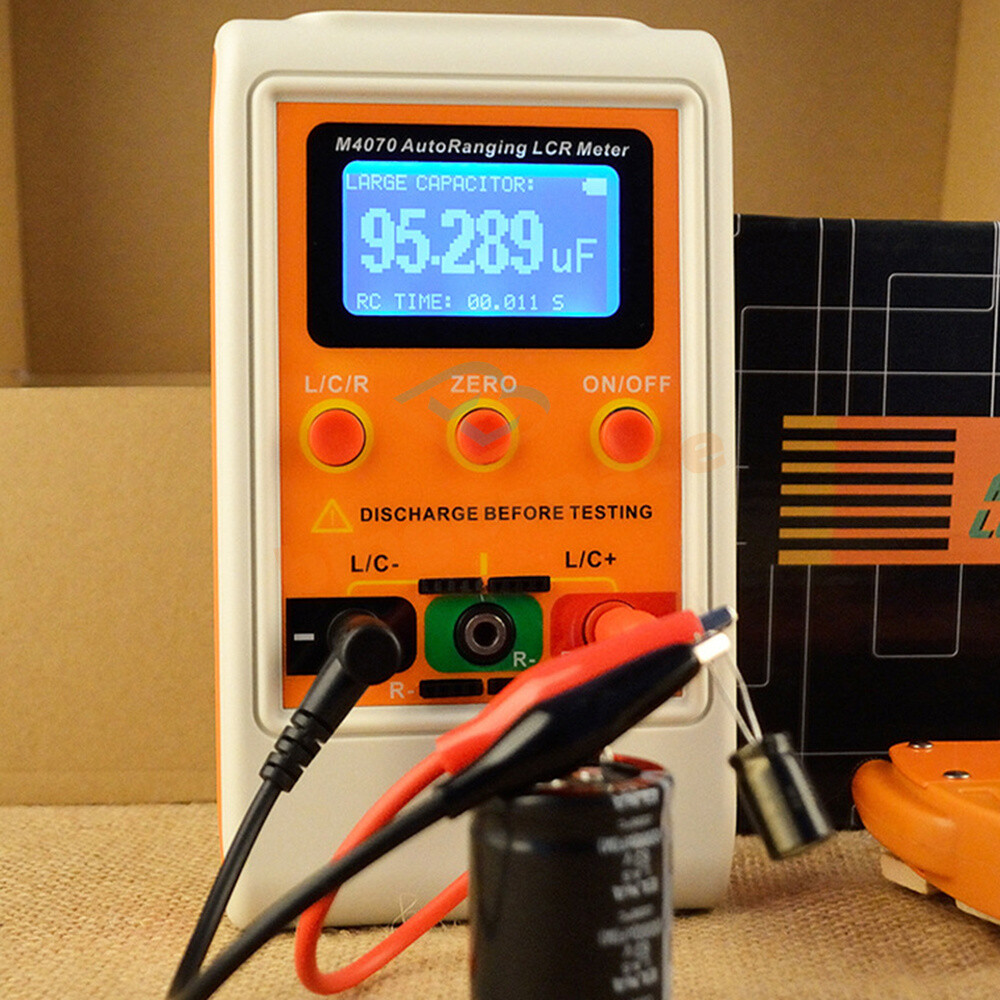 M4070 Handheld LCR Meter Auto Ranging Capacitance Inductance Resistance Tester
