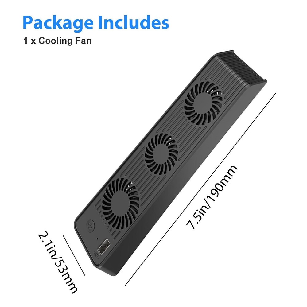 For PS5 PlayStation 5 Console Host Cooling Fan Cooler Game External Accessories