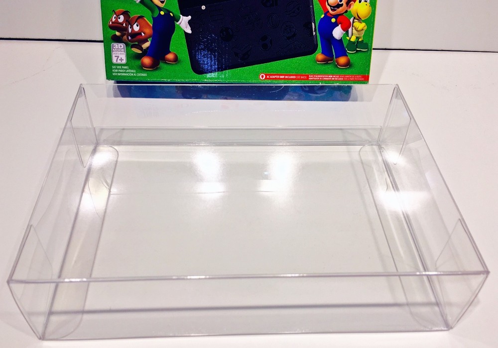 1 Box Protector Only For "New" 3DS BLACK FRIDAY Console Box   NTSC  Display Case
