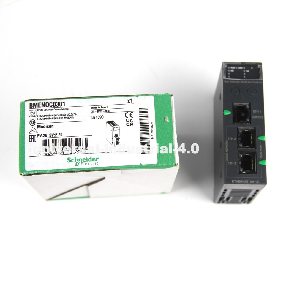 New In Box SCHNEIDER BMENOC0301 Ethernet Communication Module